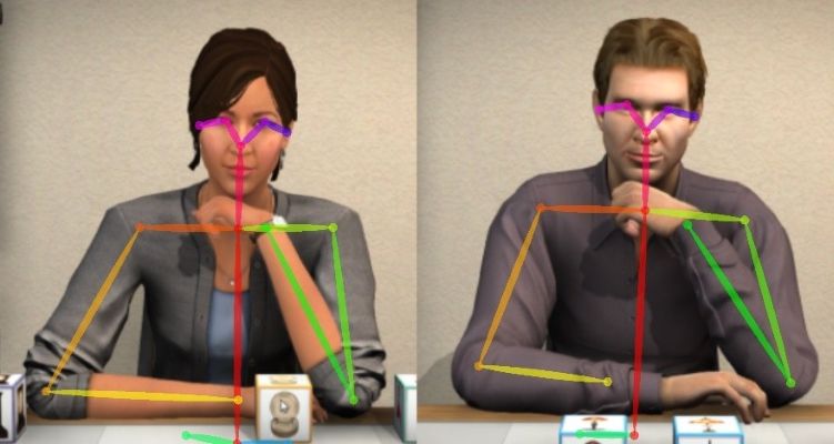 Synchrony facilitates altruistic decision making for non-human avatars